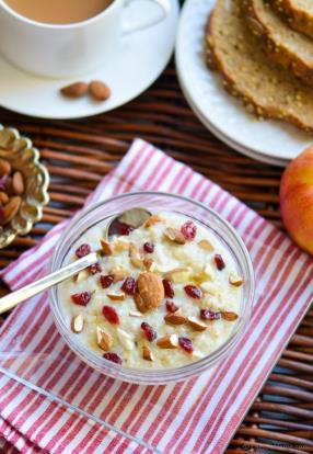 Cinderella's Oats and Quinoa Porridge with Ginger Tea - Disney Theme Breakfast Recipe - ChefDeHome.com