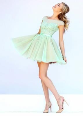  Sherri Hill 11267 Cap Sleeves Prom Dress At www.promgowndiscount.com
