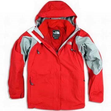 North Face Hyvent Jacket Waterproof Red-Women