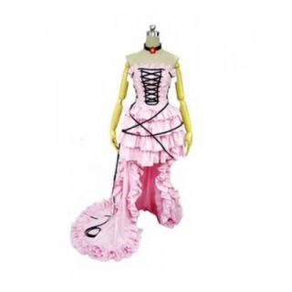Chobits Chii Pink Dress Lolita Cosplay Costumes--CosplayDeal.com