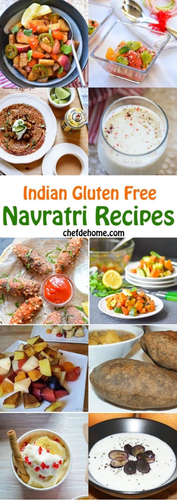 Indian Navratri Fasts Gluten Free Recipes Round Up Meals - ChefDeHome.com
