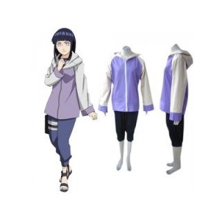 Naruto Hyuuga Hinata Womens Cosplay Costume