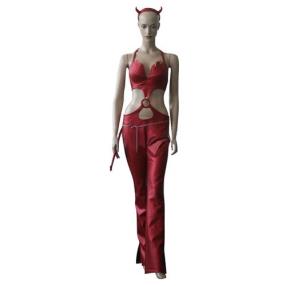 Devil Elite Movie Red Cosplay Costume
