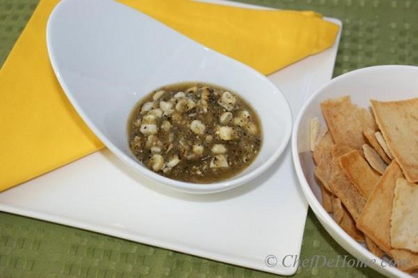 Roasted Corn and Tomatillo Salsa also called roasted - salsa verde and it is my favorite at any Mexican restaurants we visit. Tomatillos are considered a staple ingredient in Mexican cooking. 
