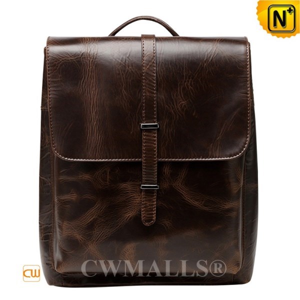 CWMALLS Vintage Leather Business Backpack CW907013
