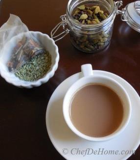 Cardamom and Fennel tea 