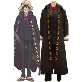 One Piece Strong World Luffy Uniform Cloth Cosplay Costume