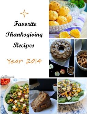 Some of my Favorite Thanksgiving Recipes This Year - ChefDeHome.com