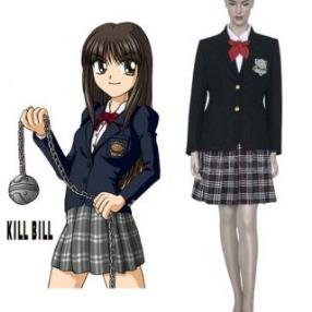 Kill Bill Gogo Yubari Cosplay Costume