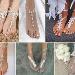 Beach wedding barefoot sandals! - from Different Solutions. Beautiful....