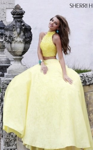  Elegant Sheri Hill 32058 Two-Piece Prom Dress