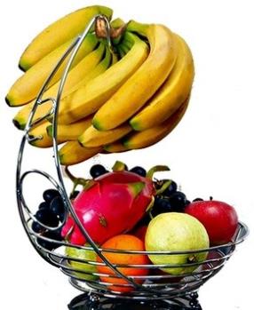 Fruit Basket with Banana Holder