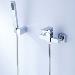 Contemporary Tub Shower Faucet with Hand Shower--Faucetsuperseal.com