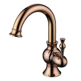 Centerset Antique Rose Gold Finish Kitchen Faucet (New Style)--Faucetsuperseal.com