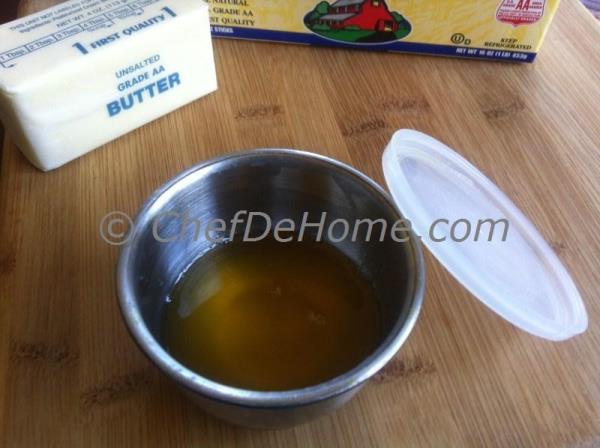 Clarified Butter or Ghee is considered purest form of oil that is used very often in Indian cooking and also used a lot to cook all sorts of food that are offered to God.