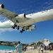 Maho Beach is located in St Maarten, and famous for the Princess Juliana International Airport adjacent to the it. Arriving aircraft must touch down as close as possible to the beginning of Runway 10 