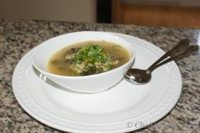 Kale and Barley Soup - Low Calorie Vegetarian Soup