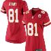 Women's Kansas City Chiefs Nike NFL Limited Jason Avant Red #81 Jerseys Home