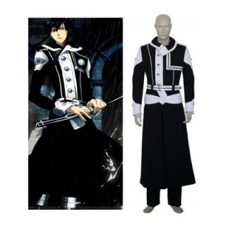 D.Gray-Man Kanda Yuu Black Cosplay Costume--CosplayDeal.com