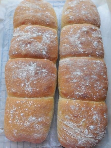 Italian Ciabatta Bread Rolls - Nothing can beat fragrance of homemade, fresh out of the oven Ciabatta Rolls!!