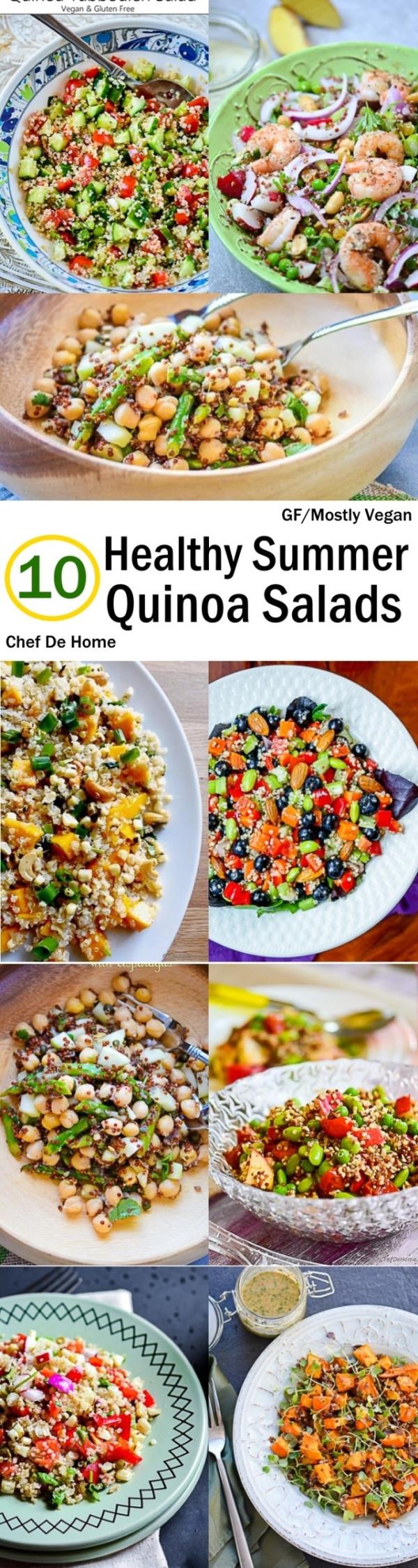 10 Healthy Quinoa Salads Meals - ChefDeHome.com