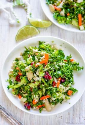 Cauliflower and Broccoli Detox Salad Recipe - ChefDeHome.com