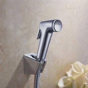 Chrome Toilet Held Bidet Shattaf Cloth Diaper Sprayer Hand Shower Heads At FaucetsDeal.com