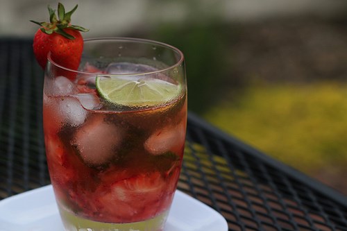 Strawberry Mojito Cocktail