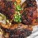 awesome jerk chicken.. spicy.. juicy.. yum