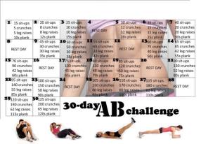 30 day AB Challenge... can YOU do it? I think I am doing it......
