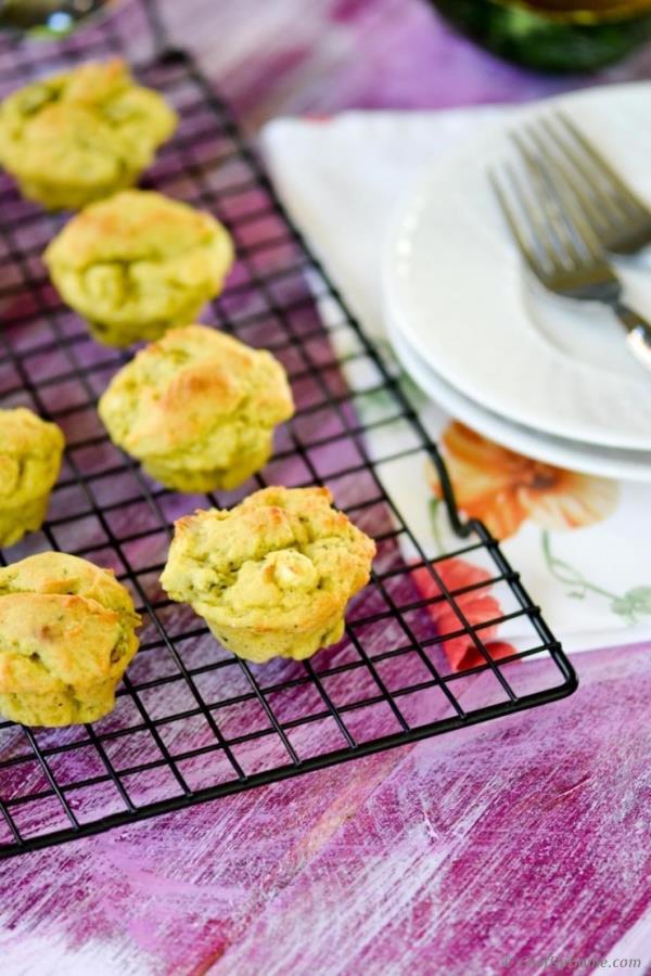 Vegan Avocado-Scallion Bake Sale Muffins  Recipe - ChefDeHome.com