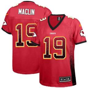Women's Kansas City Chiefs Nike NFL Elite Jeremy Maclin Red #19 Jerseys Drift Cheap