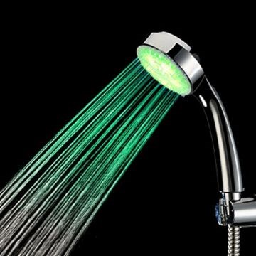 Color Changing LED Hand Shower - Chrome Finish--Faucetsmall.com