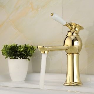High Quality Contemporary Brass Hot And Cold Bathroom Sink Faucet