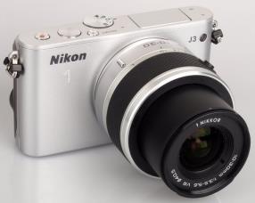 Nikon 1 J3 - Camera features a 14.2 megapixel sensor.