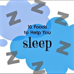 Healthy food ideas that will help you fall asleep and sleep well all through the night