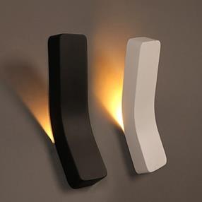 Contemporary Creative Power Led Bent Wrought Iron Wall Lights
