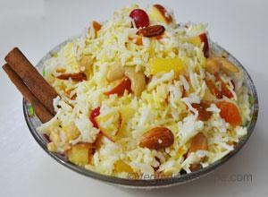 Fruit Rice Pilaf from Indian Vegetarian Recipe