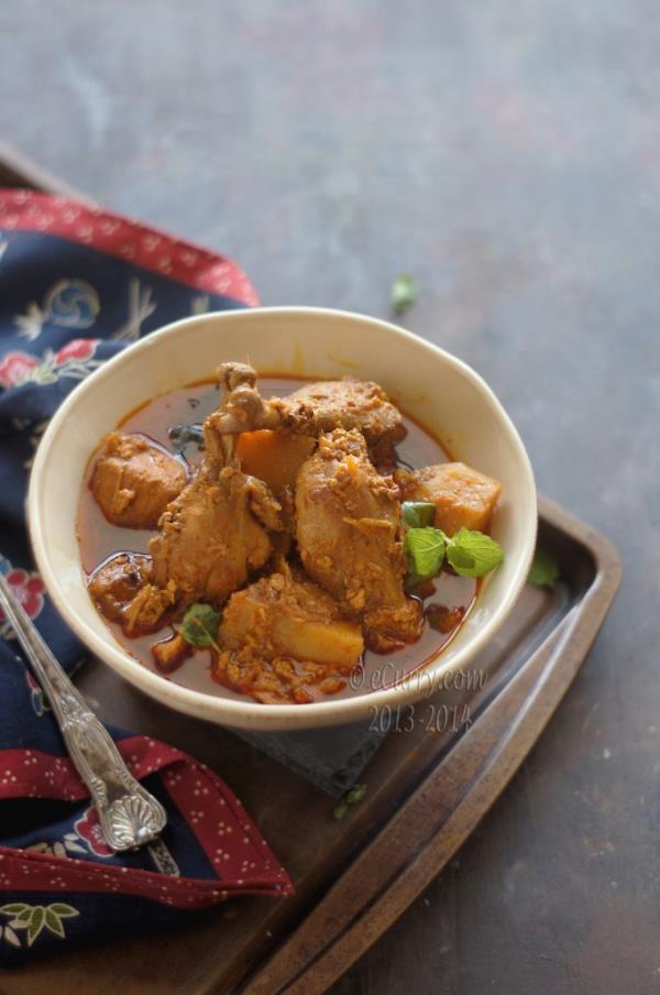 Fennel Flavored Chicken Curry