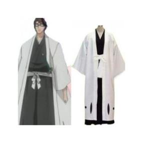 Bleach Captain Aizen Sousuke 5th Division Cosplay Costume