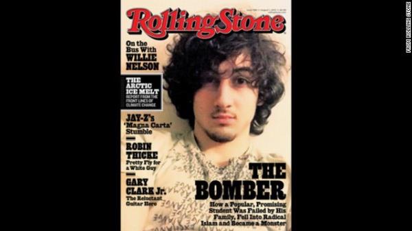 Rolling Stone cover of bombing suspect called 'slap' to Boston
