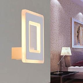 Contemporary LED Integrated Metal Wall Light