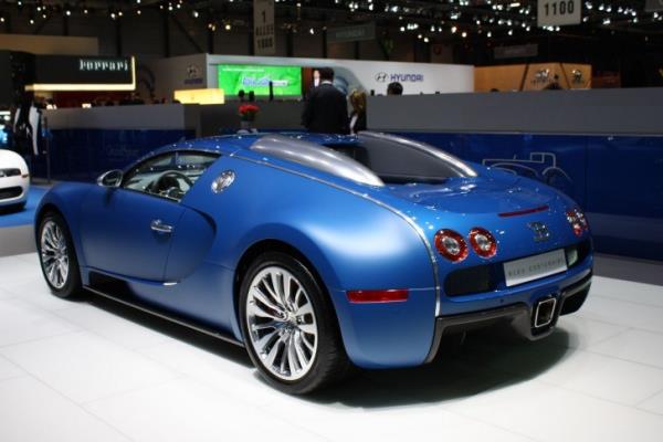 Bugatti Veyron Bleu Centenaire, Luxury Supercars 2013