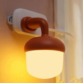 Christmas Voice Control and Light-Operated Creative Energy Saving Acorn Novelty light