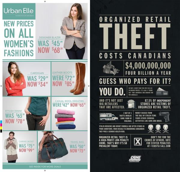 Retail theft is an issue thats not on Canadian minds. To the general population, it's just harmless shoplifting.