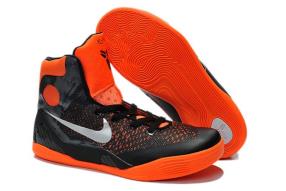 Womens Nike Kobe 9 Elite Shoes in Black Orange Colorway Cheap Sa