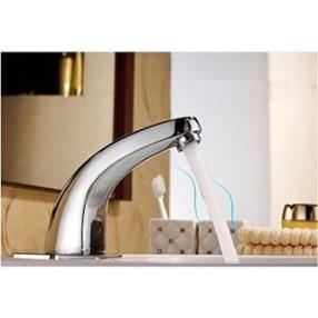 Automatic Sense Brass Material Chrome Finish  Bathroom Sink Faucet At FaucetsDeal.com