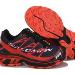 Salomon Trail Running Shoe XT S Lab 5 Softground Black Racing Red White Colorways