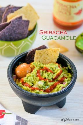 Sriracha Guacamole Recipe - ChefDeHome.com
