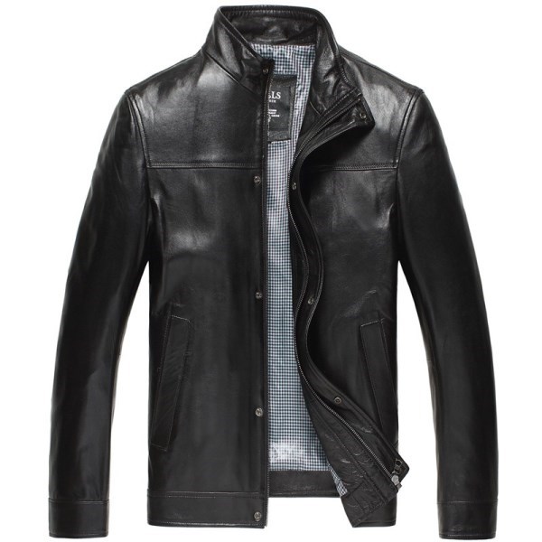 CWMALLS Custom Leather Biker Jacket CW807018